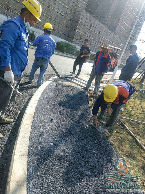 透水混凝土路面